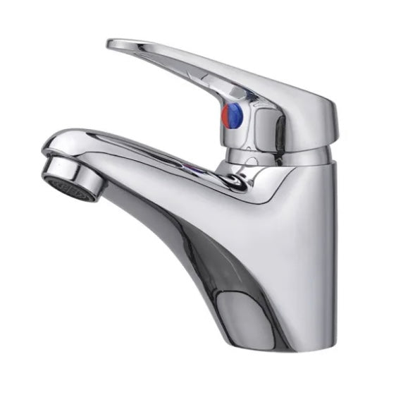 Mixer Tap - stainless steel, with garden hose connection