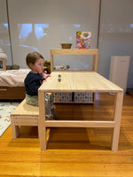 Load image into Gallery viewer, Kids Wooden Bench Seat - medium
